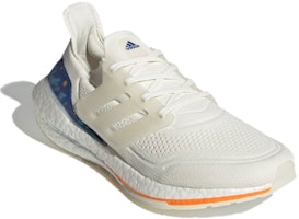 adidas UltraBoost 21 'Putih Biru Royal' GX8532 Lookbook adidas UltraBoost 21 'Putih Biru Royal' GX8532