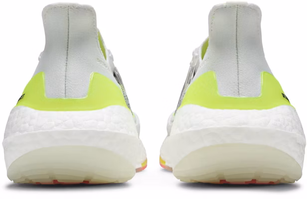 adidas UltraBoost 21 'White Solar Yellow' FY0377 Details for adidas UltraBoost 21 'White Solar Yellow' FY0377