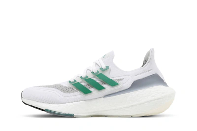 adidas UltraBoost 21 'White Sub Green' FZ2326