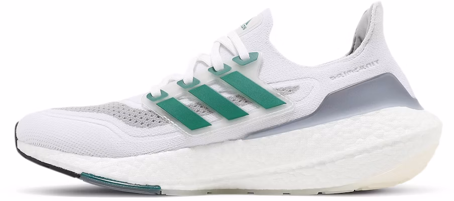 adidas UltraBoost 21 'White Sub Green' FZ2326 Lookbook adidas UltraBoost 21 'White Sub Green' FZ2326
