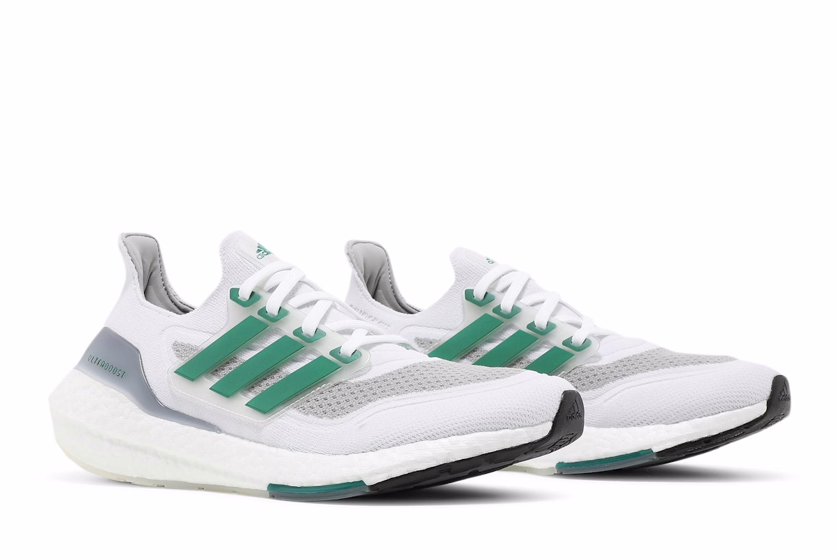 adidas UltraBoost 21 'White Sub Green' FZ2326