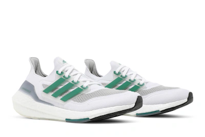 adidas UltraBoost 21 'White Sub Green' FZ2326