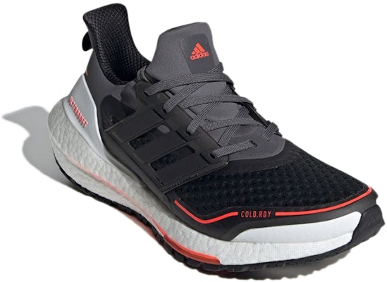 adidas UltraBoost 21 Cold.RDY 'Grey Solar Red' GV7122 Lookbook adidas UltraBoost 21 Cold.RDY 'Grey Solar Red' GV7122