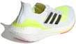 Shop adidas UltraBoost 21 J 'Putih Solar Kuning' FZ2929
