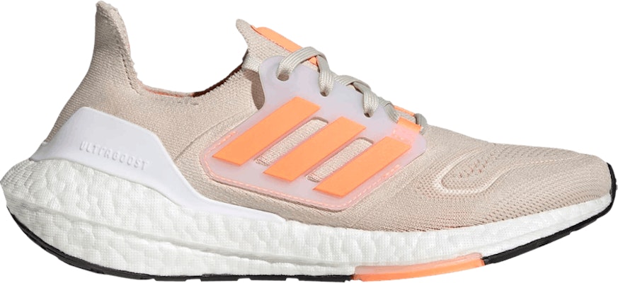 Women adidas UltraBoost 22 Aluminium Beam Orange GX6666
