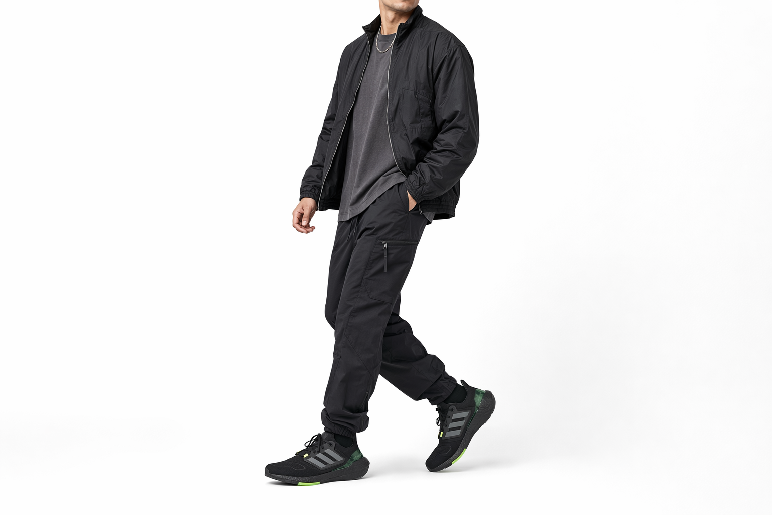Order ウルトラブースト22 黒×ビームグリーン GX5917