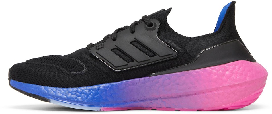 adidas UltraBoost 22 'Black Lucid Blue Gradient' HQ8593 Lookbook adidas UltraBoost 22 'Black Lucid Blue Gradient' HQ8593