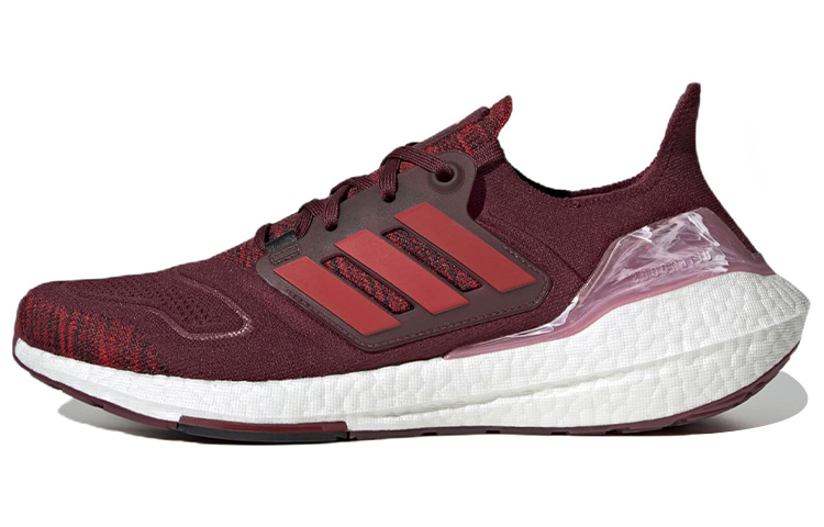 Buy adidas Ultraboost 22 輕便耐磨防滑 低筒 跑步鞋 男女同款 酒紅色