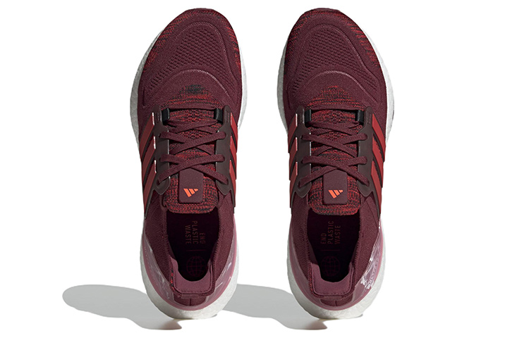 Purchase adidas Ultraboost 22 輕便耐磨防滑 低筒 跑步鞋 男女同款 酒紅色