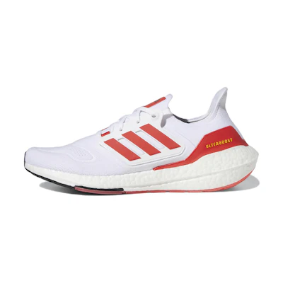 adidas UltraBoost 22 'White Vivid Red'