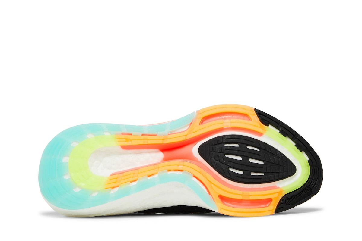 adidas UltraBoost 22 Black Turbo Mint Rust GX5497