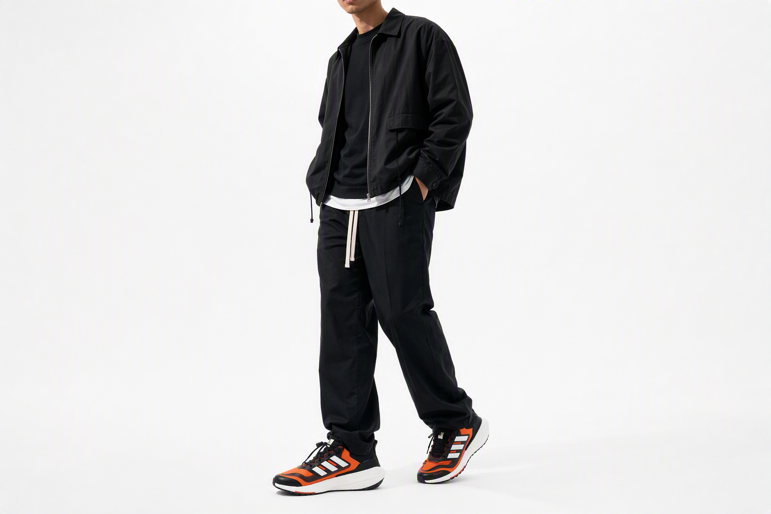 Order adidas UltraBoost 22 Cold.RDY 2.0 ''Noir Orange Impact'' GX6689