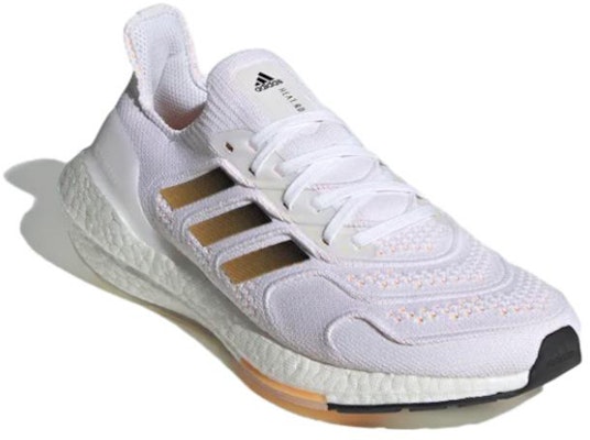adidas UltraBoost 22 Heat.RDY 'Blanco Naranja Flash' GZ0129 Lookbook adidas UltraBoost 22 Heat.RDY 'Blanco Naranja Flash' GZ0129
