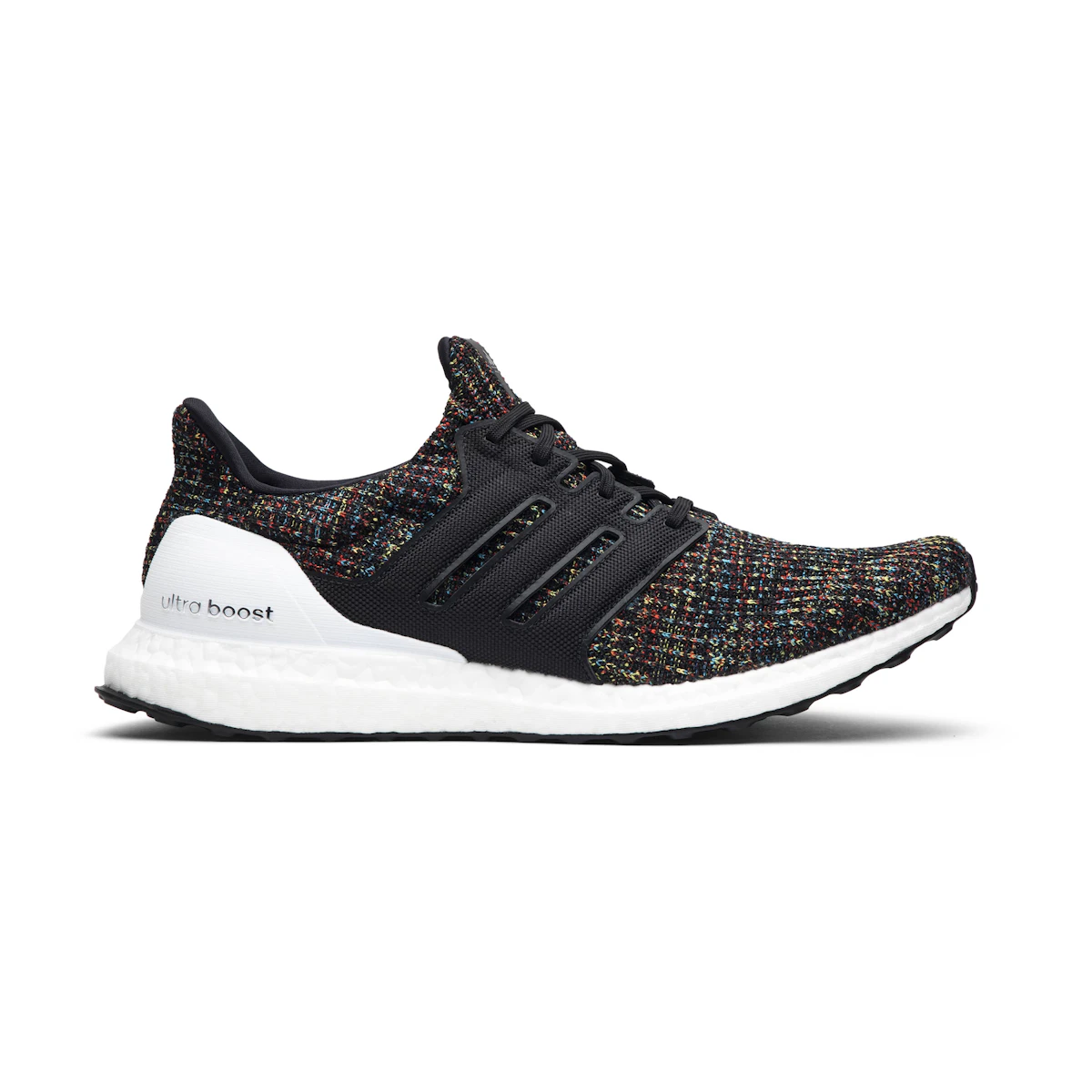Buy adidas UltraBoost 4.0 Black Multi Color White Heel Cage F35232 Novelship