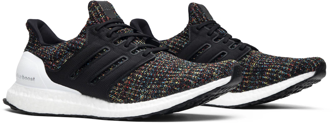 阿迪達斯 UltraBoost 4.0 黑色多彩'白色後跟籠 F35232 Cheap 阿迪達斯 UltraBoost 4.0 黑色多彩'白色後跟籠 F35232