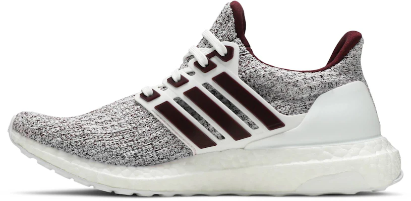 adidas UltraBoost 4.0 Cloud White Maroon EE3705 Lookbook adidas UltraBoost 4.0 Cloud White Maroon EE3705
