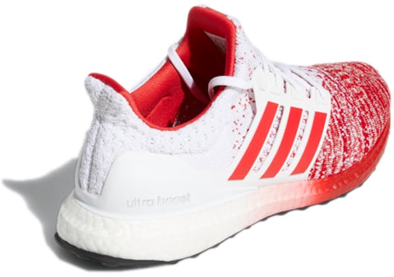 adidas Ultraboost 4.0 Dna 舒適 透氣 低筒 跑步鞋 男款 白紅 Shop adidas Ultraboost 4.0 Dna 舒適 透氣 低筒 跑步鞋 男款 白紅