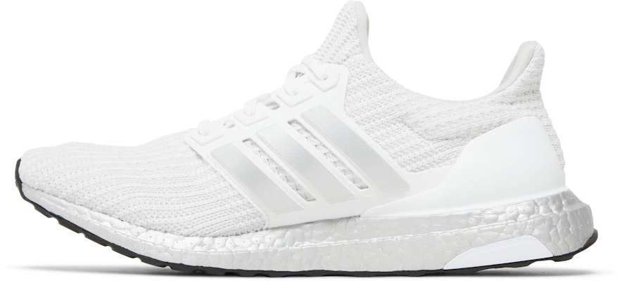 adidas UltraBoost 4.0 DNA 'White Silver Metallic' G55461 Lookbook adidas UltraBoost 4.0 DNA 'White Silver Metallic' G55461