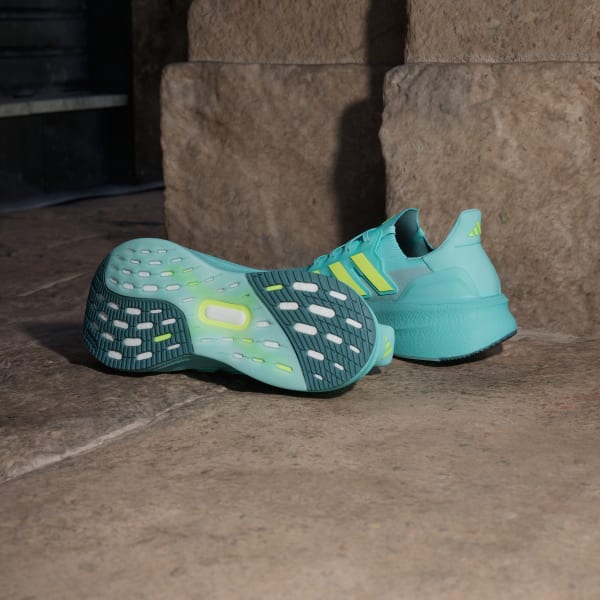 Purchase Adidas Ultraboost 5 Kasut Lari Biru/Lemon Lucid/Mint Ton JQ2909