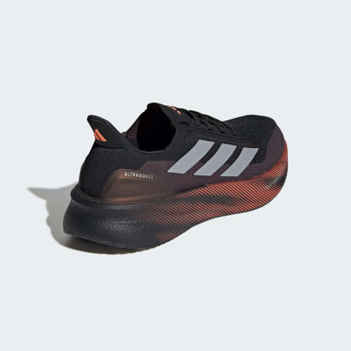 Details for adidas Ultraboost 5X « Noir, argent métallisé et orange Lucid » JQ9082