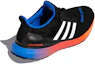 Shop adidas Ultraboost 拼色運動 跑步鞋 男女款 黑彩
