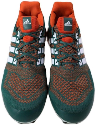 adidas UltraBoost Cleat PE 'Miami Hurricanes' GX8555 Lookbook adidas UltraBoost Cleat PE 'Miami Hurricanes' GX8555