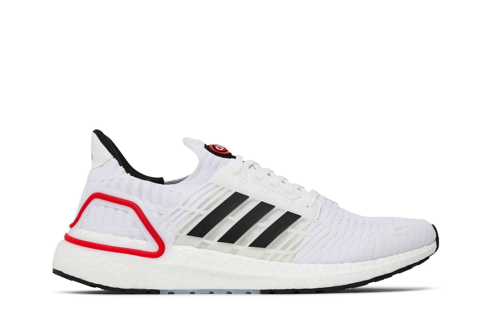 adidas UltraBoost ClimaCool 1 DNA 'White Vivid Red' GZ0439