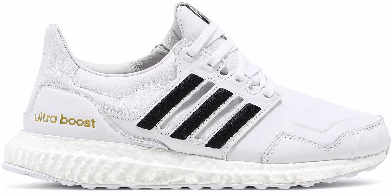 Adidas ultra boost white leather best sale