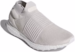 Lookbook 愛迪達 Ultra Boost 無鞋帶舒適透氣跑步鞋 灰色 男女同款