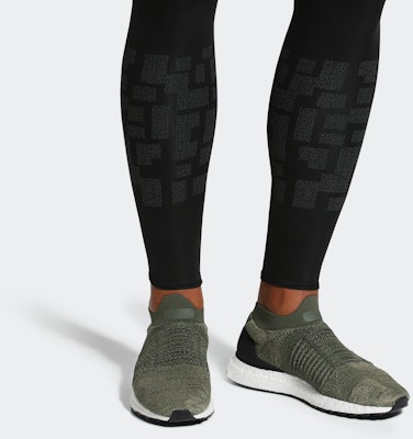 阿迪达斯UltraBoost无鞋带“军绿色” CP9252 Sizing 阿迪达斯UltraBoost无鞋带“军绿色” CP9252