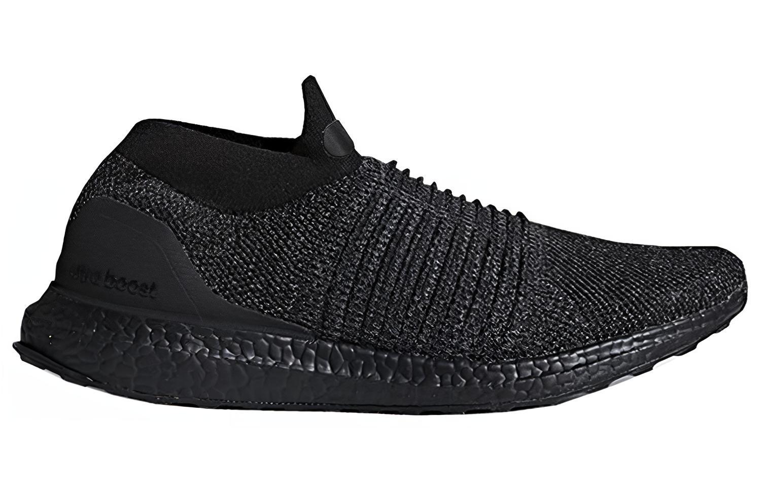 Order adidas UltraBoost Laceless ''Triple Black'' Zwart BB6222