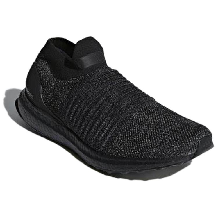 Lookbook adidas UltraBoost Laceless ''Triple Black'' Zwart BB6222