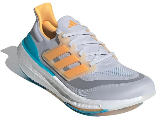 adidas UltraBoost Light 'Gris Naranja Flash Cian' IE1758 Lookbook adidas UltraBoost Light 'Gris Naranja Flash Cian' IE1758