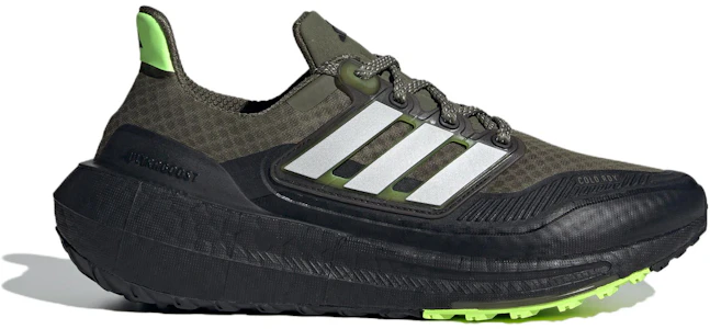 Lookbook adidas Ultraboost Light 舒適透氣 緩震防滑 低筒 跑步鞋 男款 橄欖綠