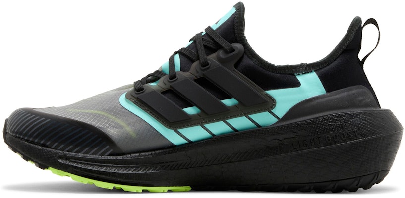 adidas UltraBoost Light GORE-TEX 'Negro Flash Aqua' IE1683 Lookbook adidas UltraBoost Light GORE-TEX 'Negro Flash Aqua' IE1683