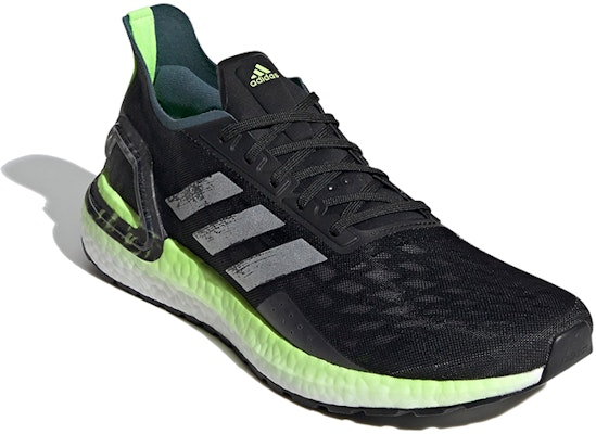 adidas Ultraboost PB Shoes 'Core Black Silver Metallic Signal Green' EH1226 Lookbook adidas Ultraboost PB Shoes 'Core Black Silver Metallic Signal Green' EH1226