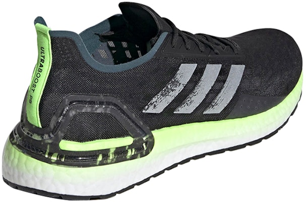 adidas Ultraboost PB Shoes 'Core Black Silver Metallic Signal Green' EH1226 Shop adidas Ultraboost PB Shoes 'Core Black Silver Metallic Signal Green' EH1226