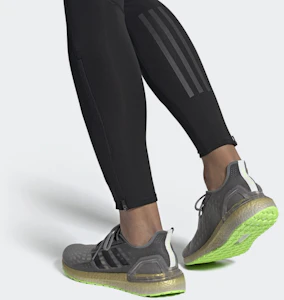 adidas Ultraboost PB 舒適 休閒 耐磨 低筒 跑步鞋 男款 灰黃綠 Sizing adidas Ultraboost PB 舒適 休閒 耐磨 低筒 跑步鞋 男款 灰黃綠