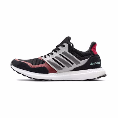 adidas UltraBoost S&L Black Grey Power Red