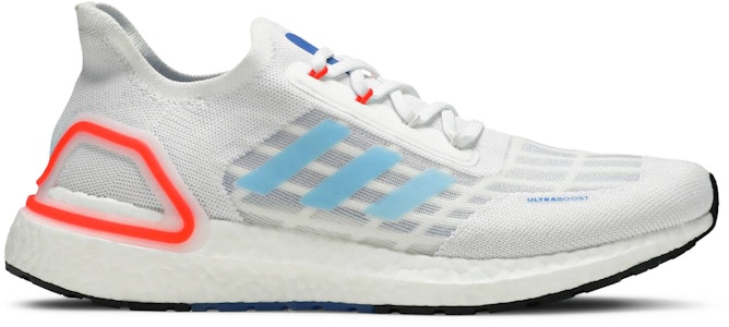 adidas Ultraboost Summer.Rdy 編織流行 減震防滑耐磨 低筒 跑步鞋 男女同款 灰藍橙 Buy adidas Ultraboost Summer.Rdy 編織流行 減震防滑耐磨 低筒 跑步鞋 男女同款 灰藍橙