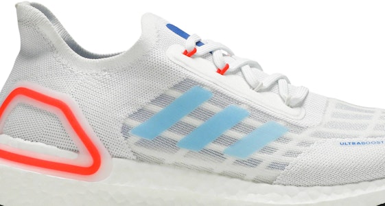 adidas Ultraboost Summer.Rdy 編織流行 減震防滑耐磨 低筒 跑步鞋 男女同款 灰藍橙 Order adidas Ultraboost Summer.Rdy 編織流行 減震防滑耐磨 低筒 跑步鞋 男女同款 灰藍橙