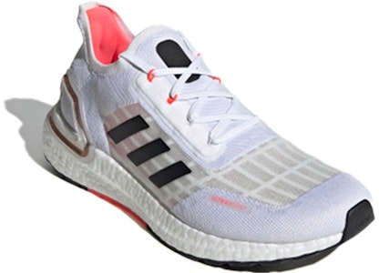 adidas UltraBoost Summer.Rdy 'Blanco Signal Pink' FW9771 Lookbook adidas UltraBoost Summer.Rdy 'Blanco Signal Pink' FW9771