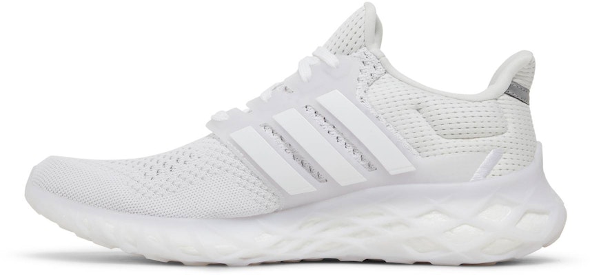 adidas UltraBoost Web DNA 'Cloud White Grey' GY4167 Lookbook adidas UltraBoost Web DNA 'Cloud White Grey' GY4167