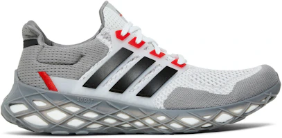adidas UltraBoost Web DNA 'Grey Vivid Red' GZ1592 adidas UltraBoost Web DNA 'Grey Vivid Red' GZ1592