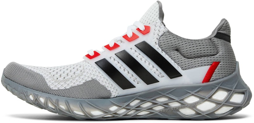 adidas UltraBoost Web DNA 'Kelabu Merah Menyala' GZ1592 Lookbook adidas UltraBoost Web DNA 'Kelabu Merah Menyala' GZ1592