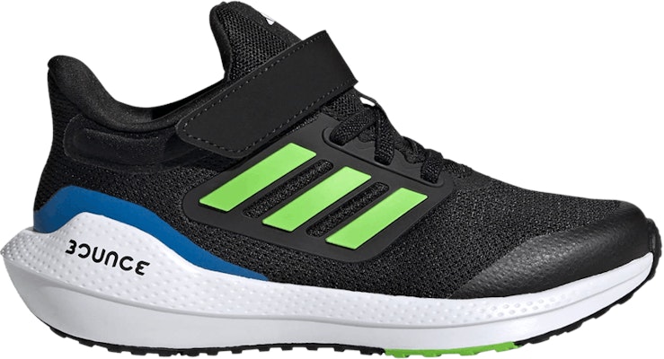 Grade School adidas Ultrabounce Big Kid Black Lucid Lime IG5396