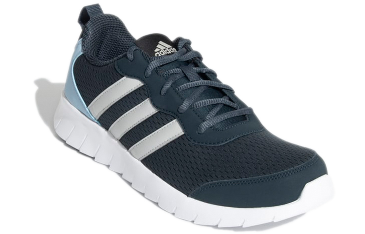 Lookbook adidas Uniflow 舒適耐磨防滑 低筒運動跑步鞋 藍