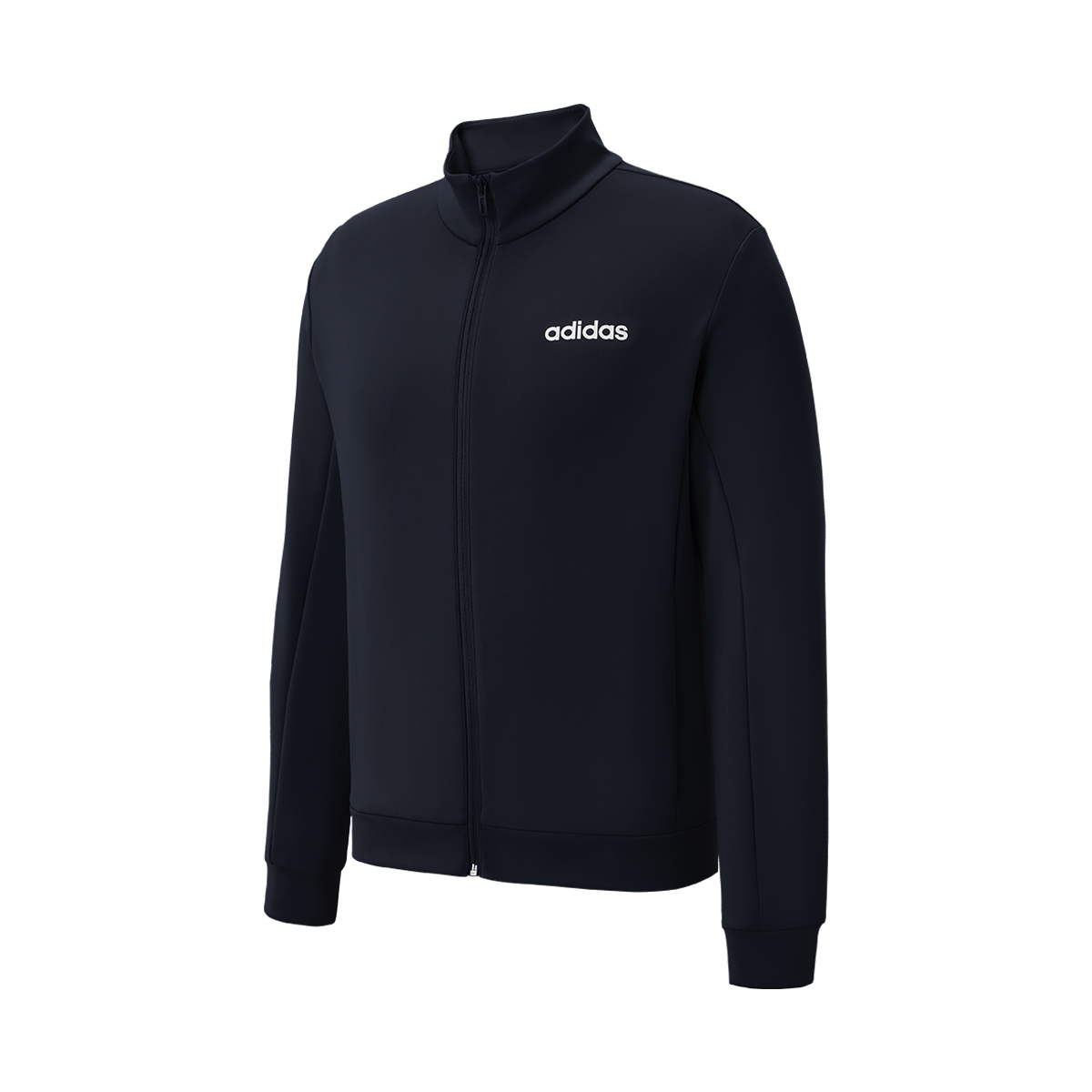 adidas Unisex Black Stand Collar Jacket - Stylish, Comfortable & Versatile JL9536