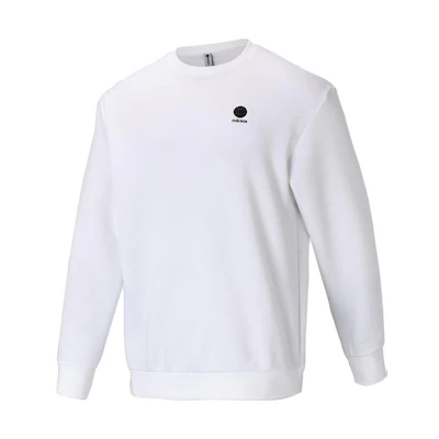 adidas Unisex Casual Sports Sweatshirt White IC9247