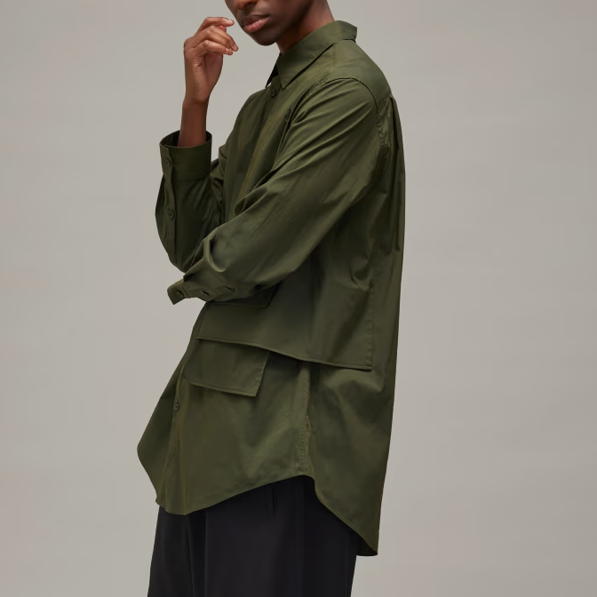 Shop 아디다스 유니섹스 편안한 캐주얼 긴팔 셔츠 나이트쉐이드 JJ4214